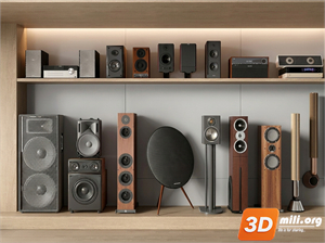 Audio tech 3D Models